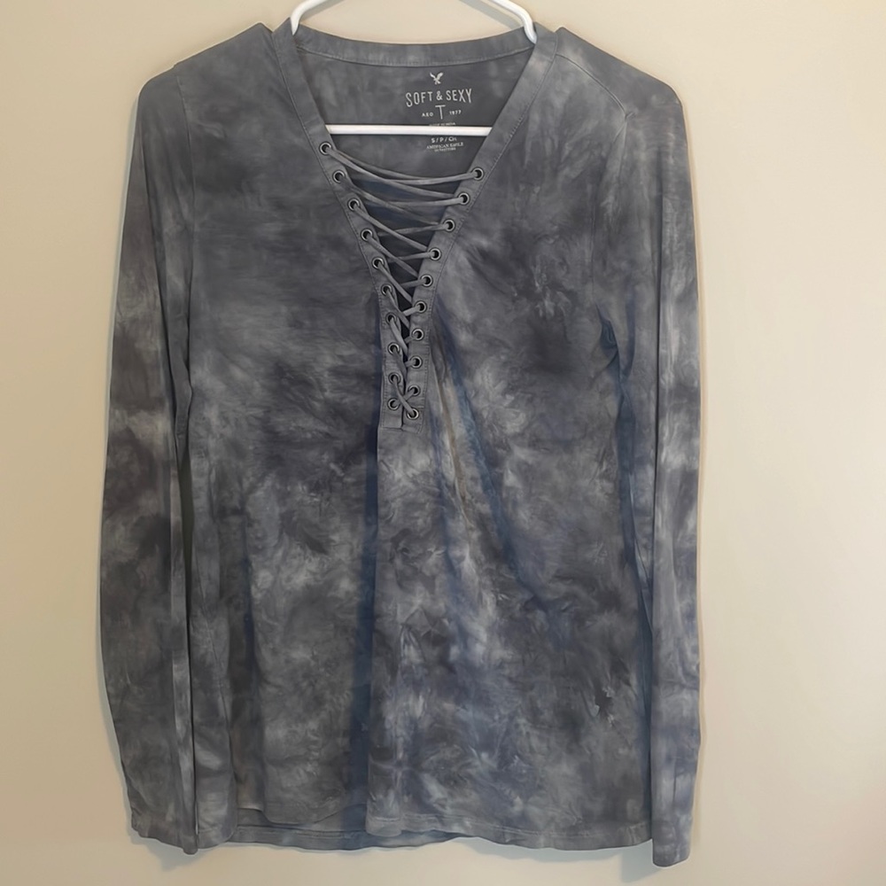 Small American Eagle Long-Sleeve